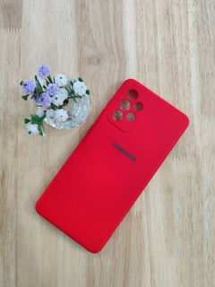 قاب سیلیکونی قرمز A72 4g