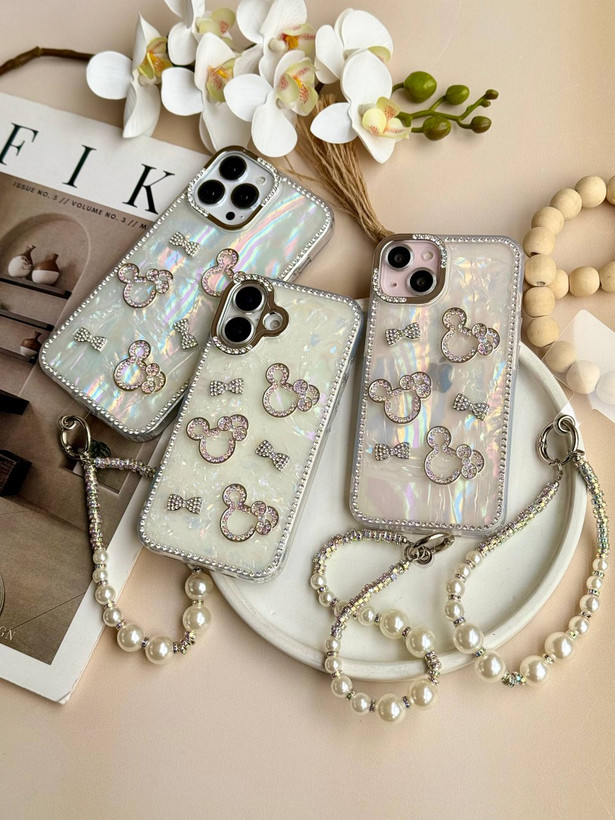 قاب میکی دیاموند یخی با آویز - کد C2179