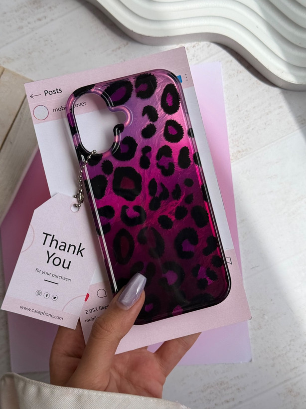 قاب Foxy Violet آیفون (کدC2227)