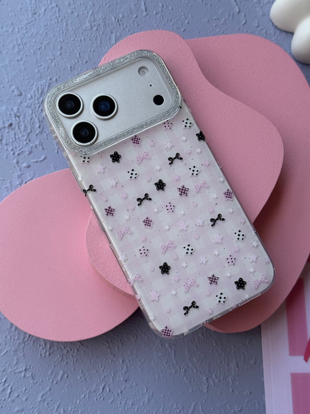قاب Kawaii Pink Star آیفون (کدC2216)