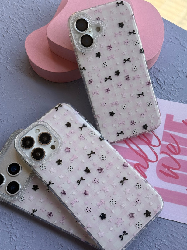قاب Kawaii Pink Star آیفون (کدC2216)