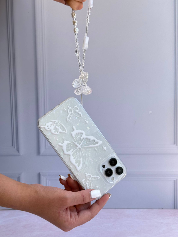 قاب Ice Butterfly با آویز کد C2230