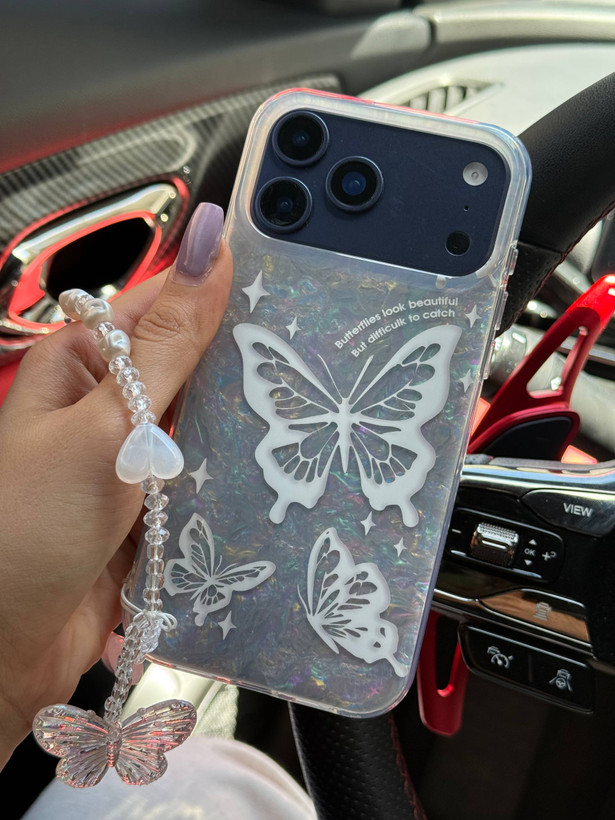 قاب Ice Butterfly با آویز کد C2230