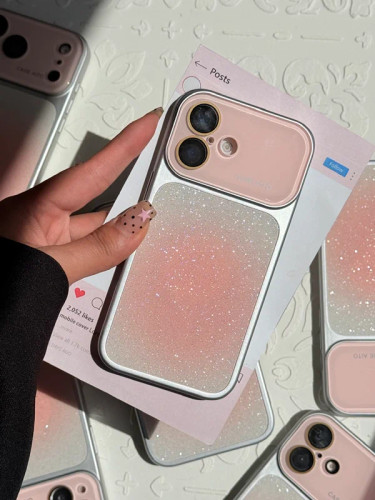 قاب صورتی اکلیلی Pink Shine Lens (کدC2305)