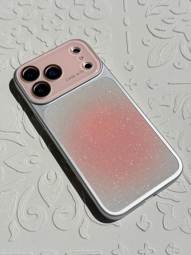 قاب صورتی اکلیلی Pink Shine Lens (کدC2305)