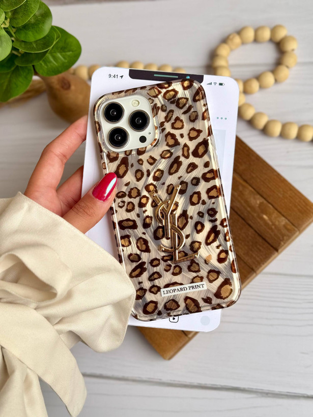 قاب براش yves saint laurent leopard آیفون (کدC2166)