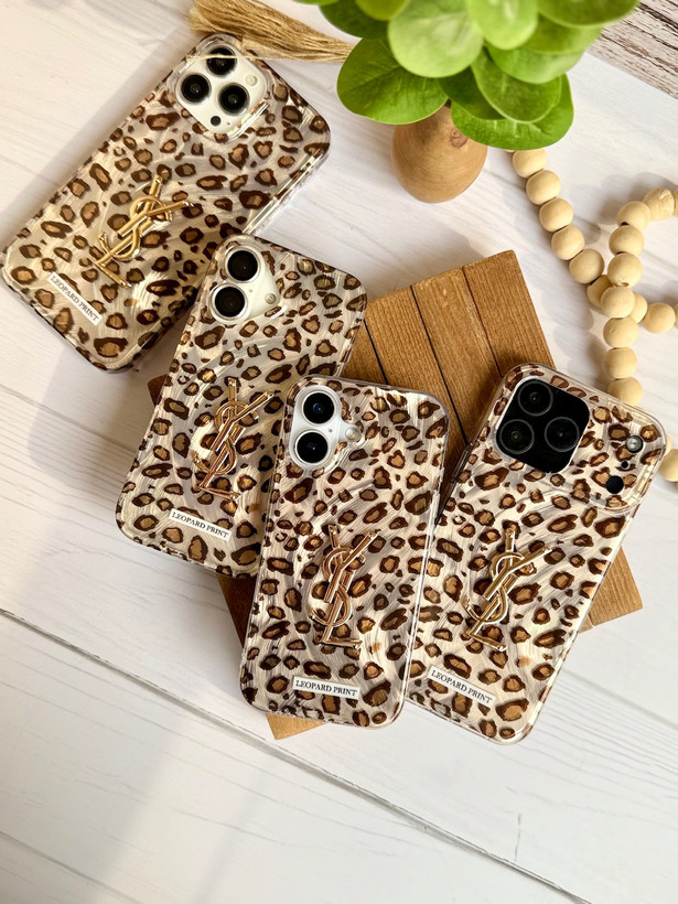 قاب براش yves saint laurent leopard آیفون (کدC2166)
